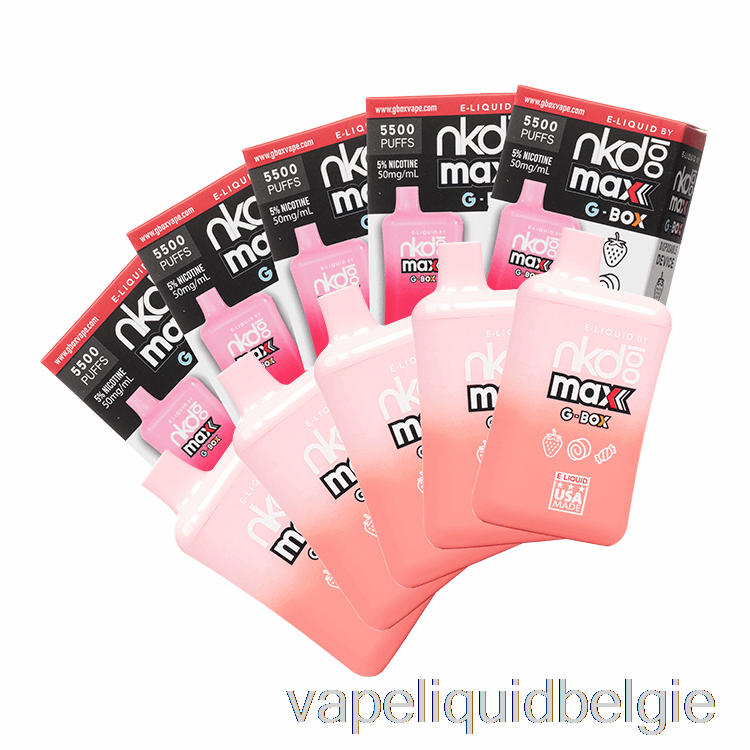 Vape België [10-pack] Gbox X Naakt 100 5500 Wegwerp